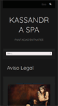 Mobile Screenshot of kassandraspa.com